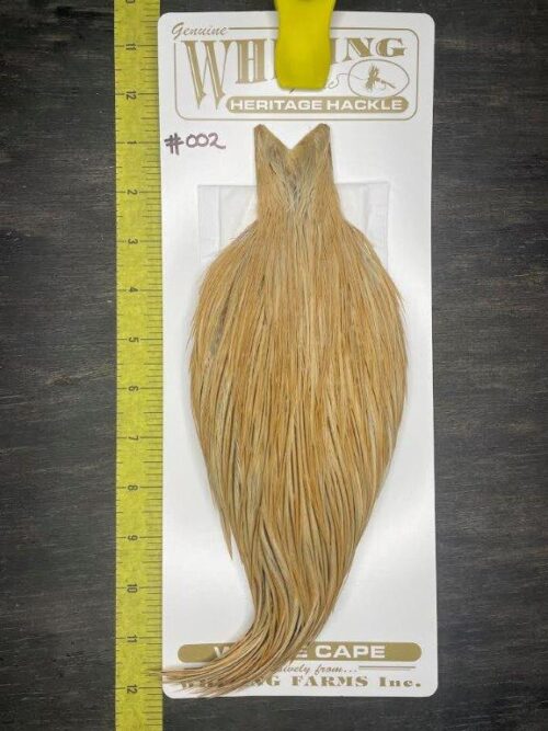 Whiting Heritage Cape - Golden Badger #002
