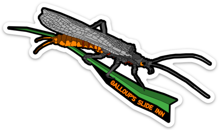 Slide Inn Salmonfly Sticker