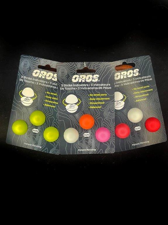 Oros Strike Indicator 3 Pack Galloup's Slide Inn Oros