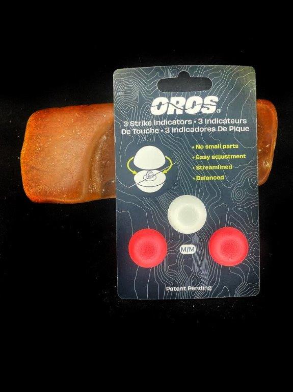 Oros Strike Indicator 3 Pack - Red/White, X-Small