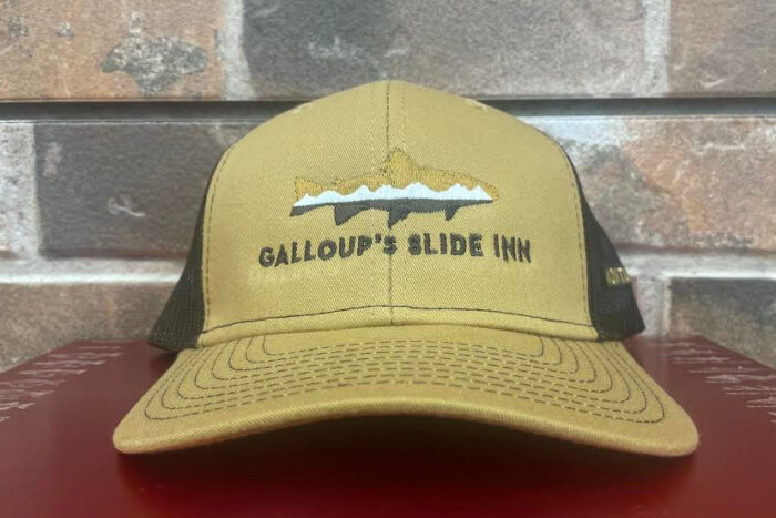 Slide Inn Zone Trucker Cap Old Gold/Coffee