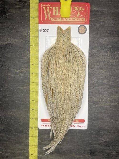 Whiting Dry Fly Cape – Bronze Grade – Unique Variant #005