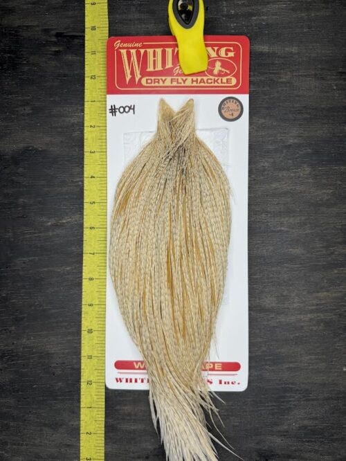 Whiting Dry Fly Cape – Bronze Grade – Unique Variant #004