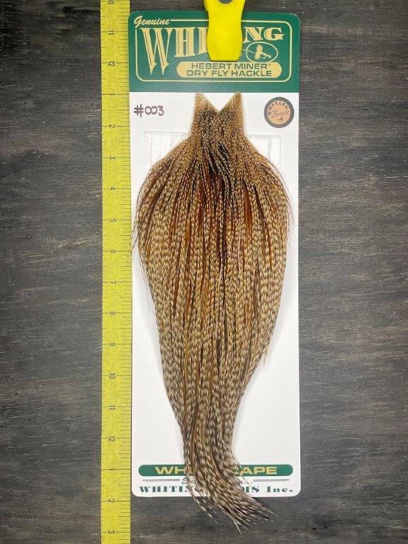 Whiting Hebert Miner Cape – Bronze Grade – Red Phase Dun Cree #003