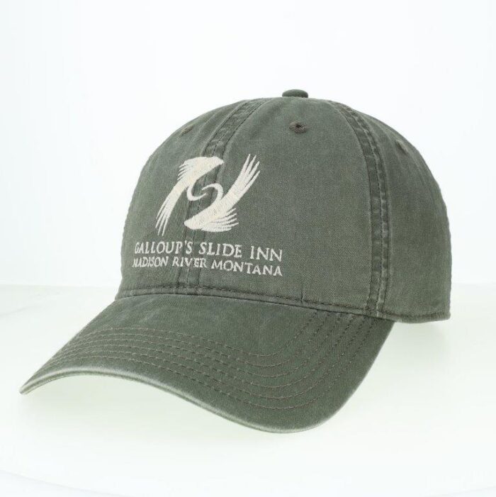 Slide Inn Twill Hat - Moss Green