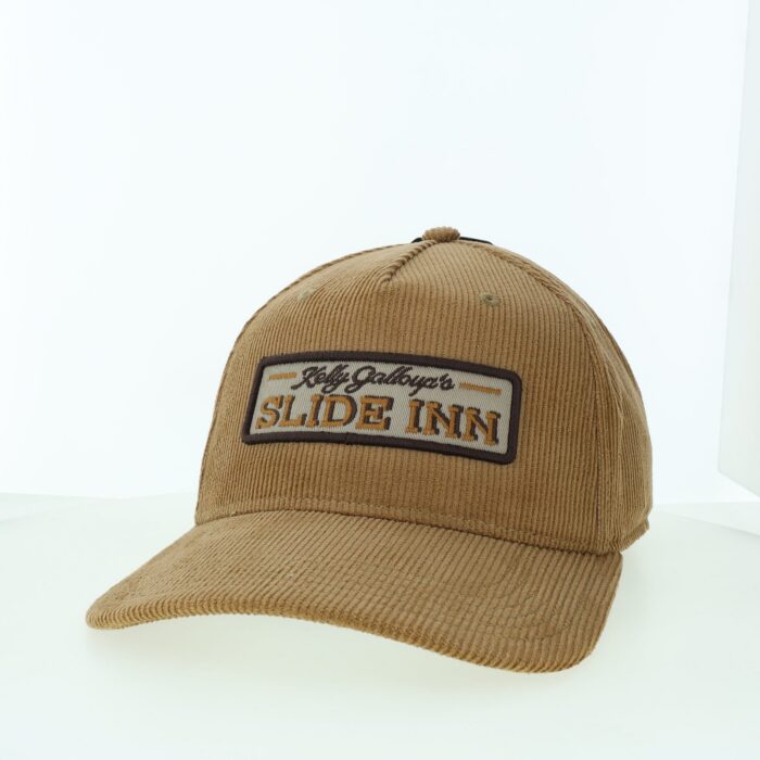Slide Inn Roadie Corduroy Hat - Khaki