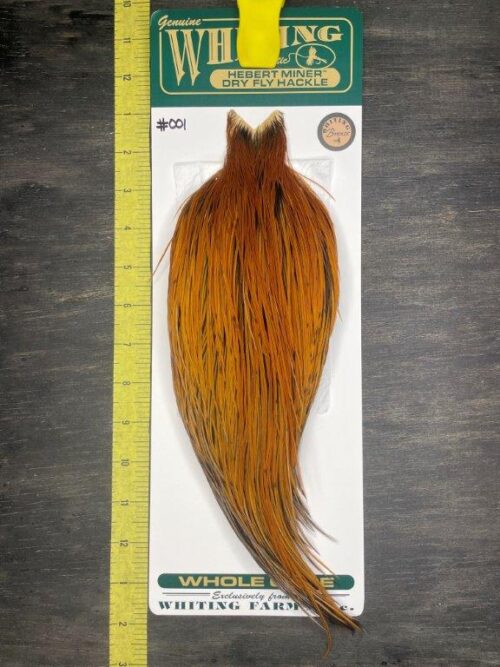 Whiting Hebert Miner Cape – Bronze Grade – Light Brown #001