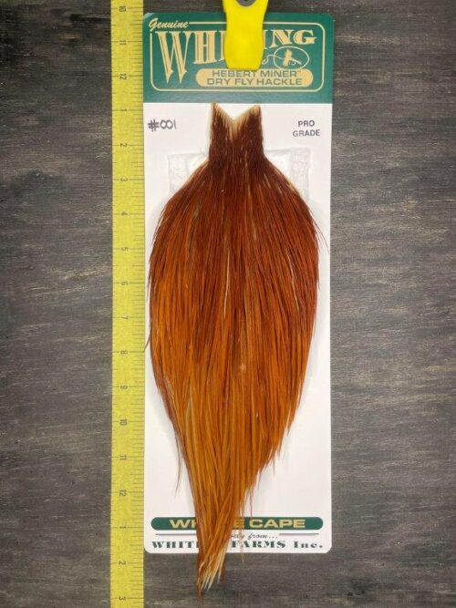 Whiting Hebert Miner Cape – Pro Grade – Light Brown #001