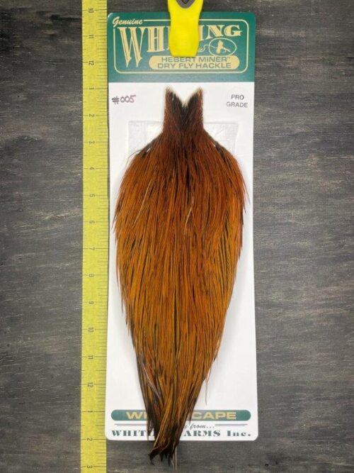 Whiting Hebert Miner Cape – Pro Grade – Light Brown #005