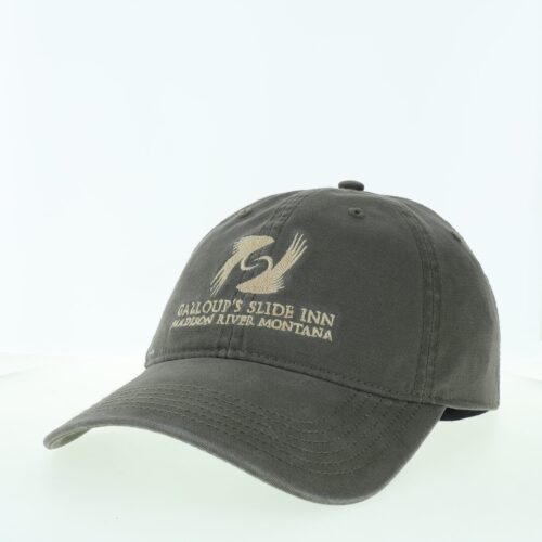 Slide Inn Hat Moss Green Leather Strap