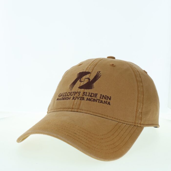 Slide Inn ATV Hat - Wheatfield/Leather Strap - Classic Logo