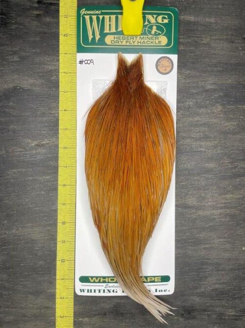 Whiting Hebert Miner Cape – Bronze Grade – Honey Dun #009