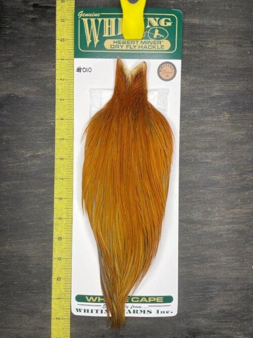 Whiting Hebert Miner Cape – Bronze Grade – Honey Dun #010