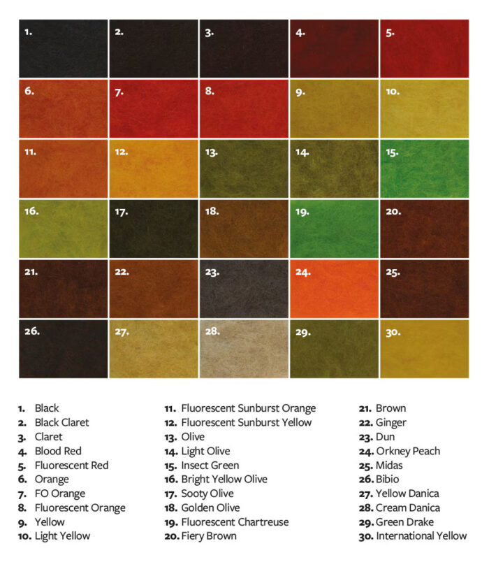 Fulling Mill Seal X Dubbing Selection - Image 3