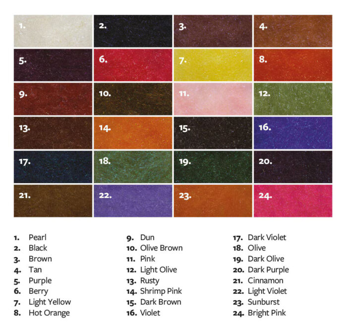 Fulling Mill Tactical Microflash UV Dubbing Selection - Image 3