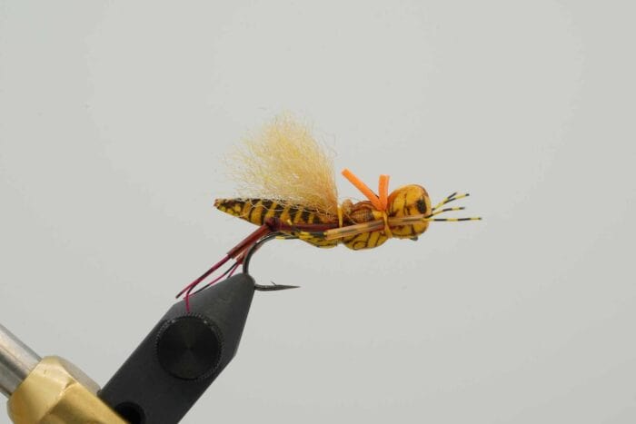 henneberry hopper terrestrial dry fly for fly fishing