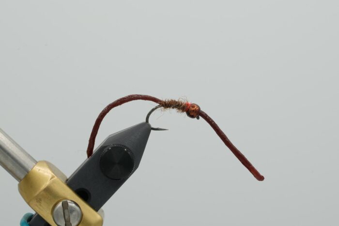 trinas squirm worm nymph for fly fishing