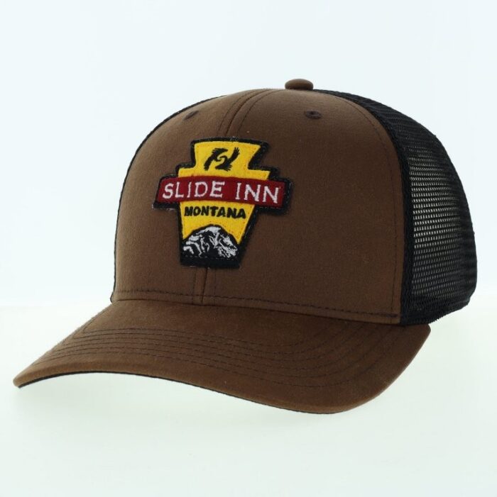Slide Inn MPS Hat - Brown Oil/Black