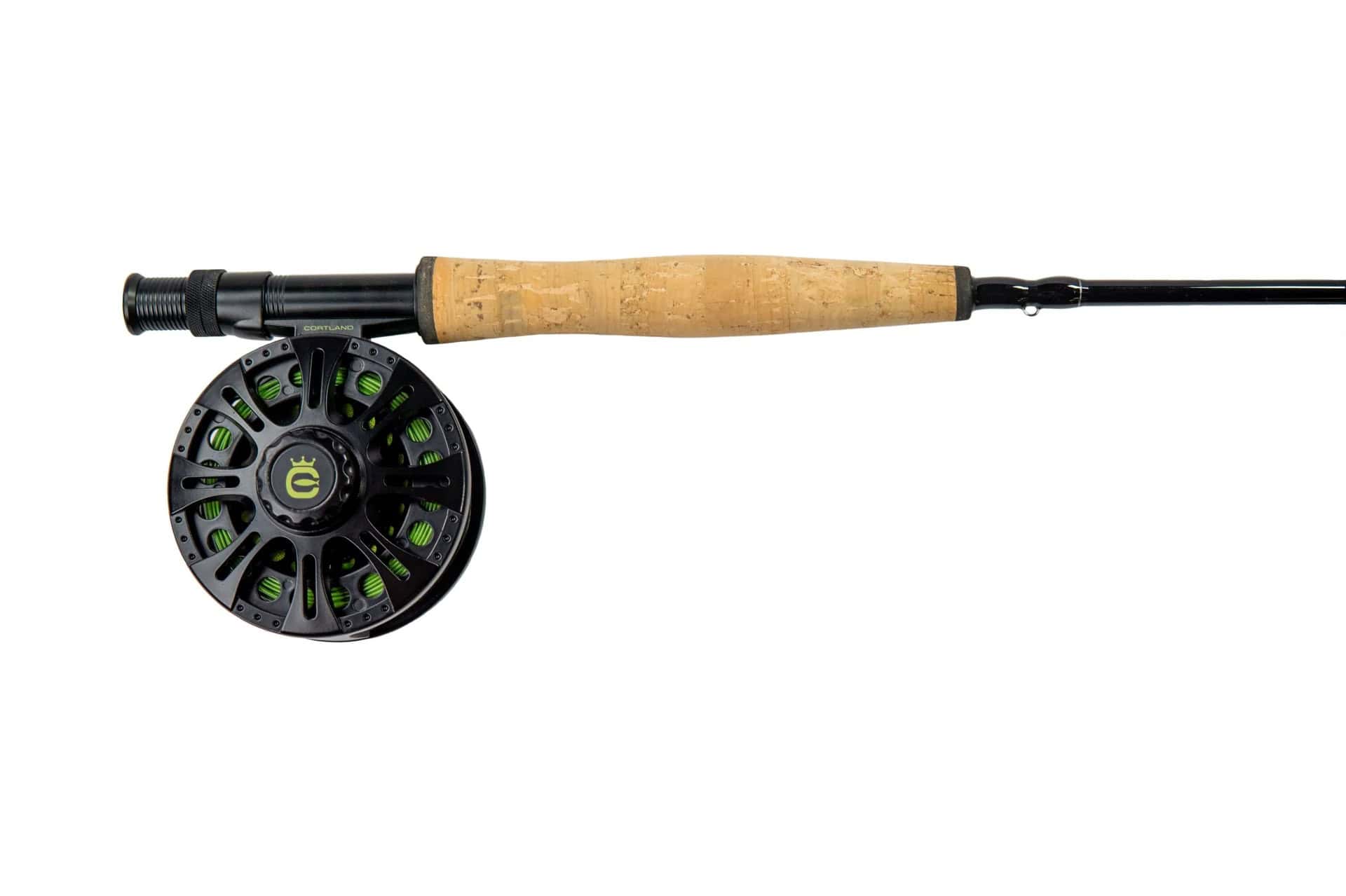 Cortland guide series outfit kit rod reel combo for beginner flyfishermen