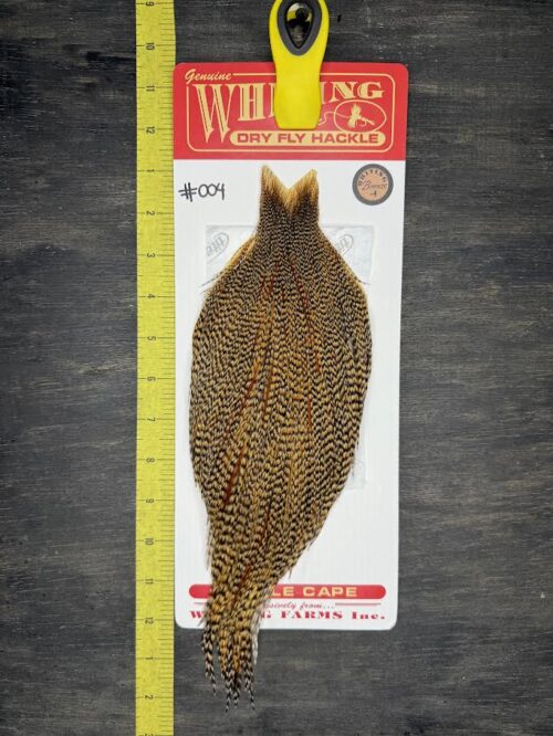 Whiting Dry Fly Cape - Bronze Grade - Cree #004