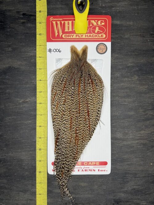 Whiting Dry Fly Cape - Bronze Grade - Cree #006