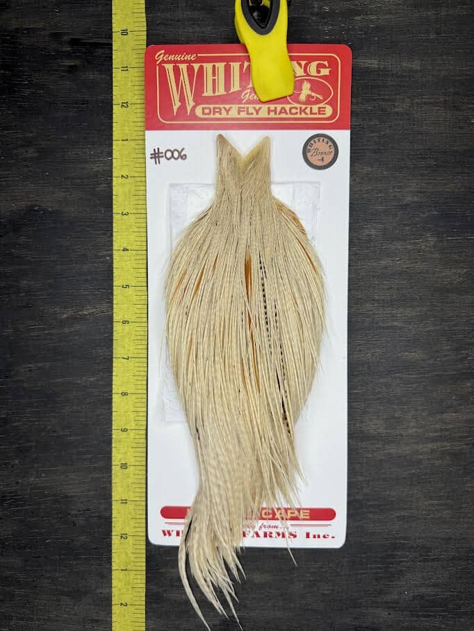 Whiting Dry Fly Cape – Bronze Grade – Unique Variant #006
