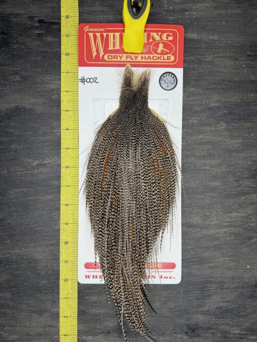 Whiting Dry Fly Cape - Silver Grade - Hint of Cree #002