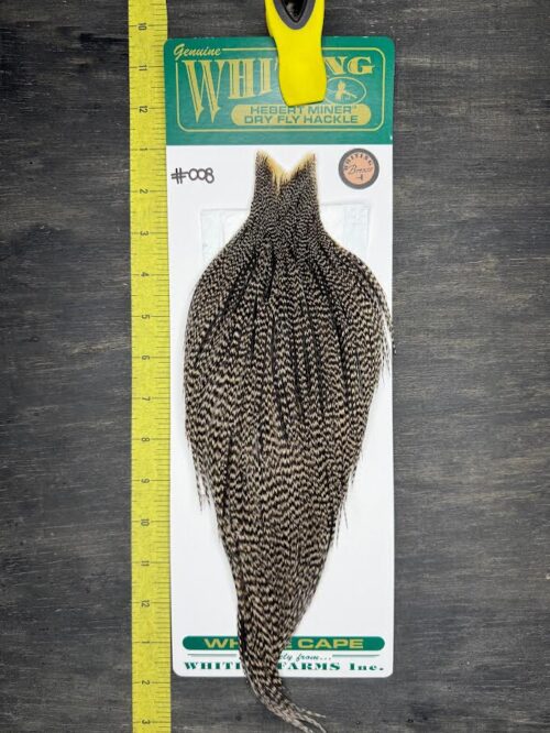 Whiting Hebert Miner Cape – Bronze Grade – Grizzly Variant #008
