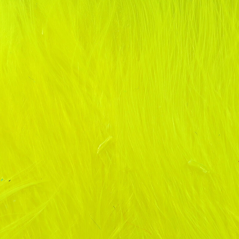 Fl. Yellow marabou for tying.