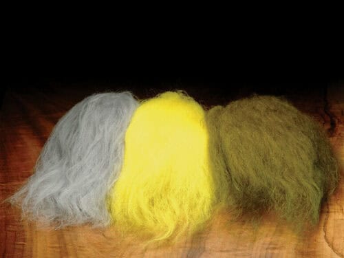 Icelandic Sheep Hair natural craft fur for fly tying