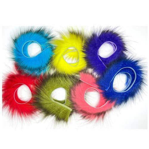 aqua flies american opossum zonker strips for fly tying