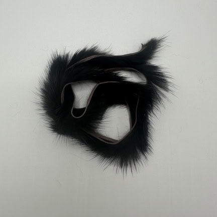 Mink Zonker Strips Black