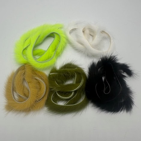 mink zonker strips for fly tying