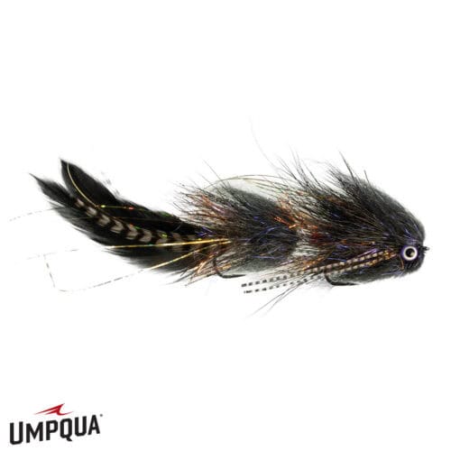 hurst's thrasher black for fly fishing.
