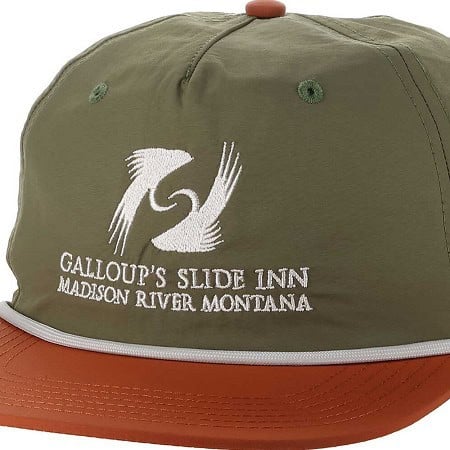Slide Inn Chill Hat - Olive/Rust