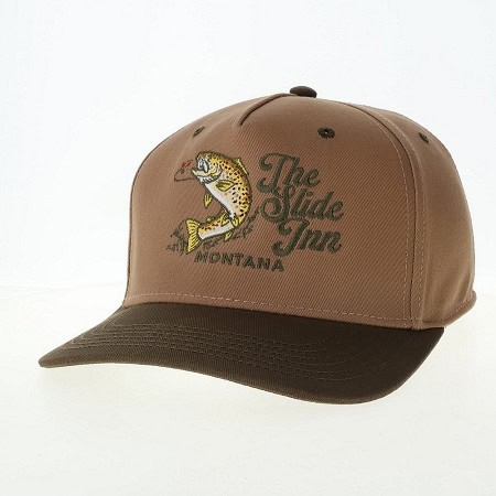 Slide Inn Heritage Hat - Gold/DarkOlive
