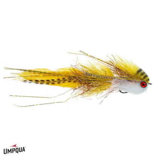 hursts mini thrasher yellow for fly fishing