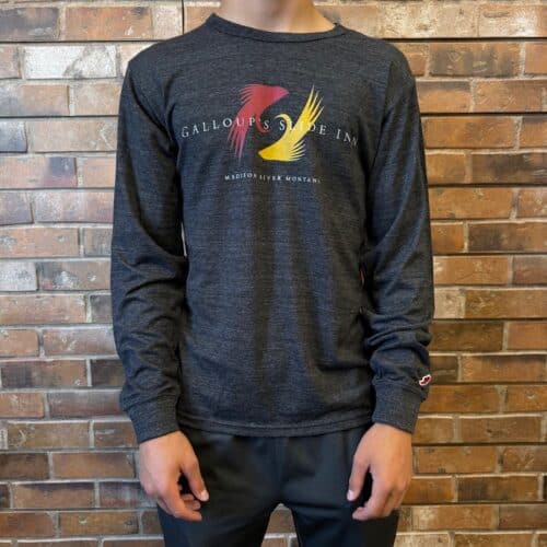 slide inn victory falls long sleeve tee