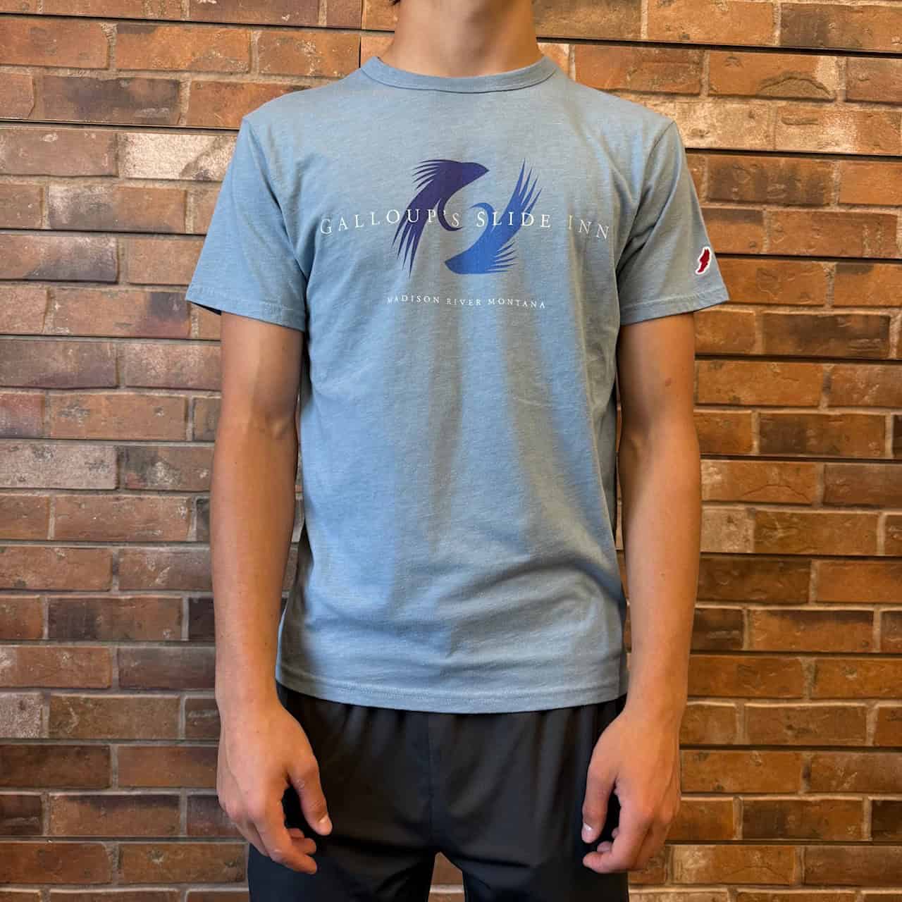 slide inn victory falls tee riviera blue