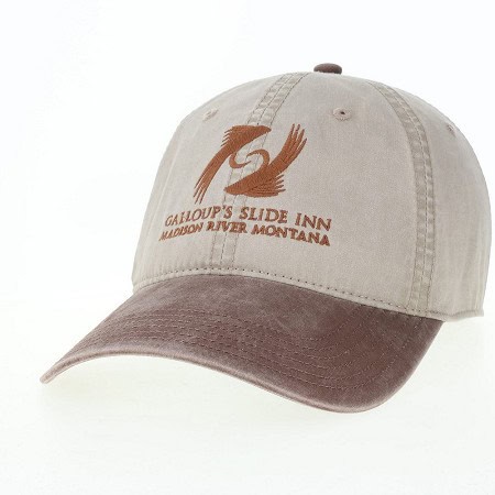 slide inn terra twill hat khaki brown